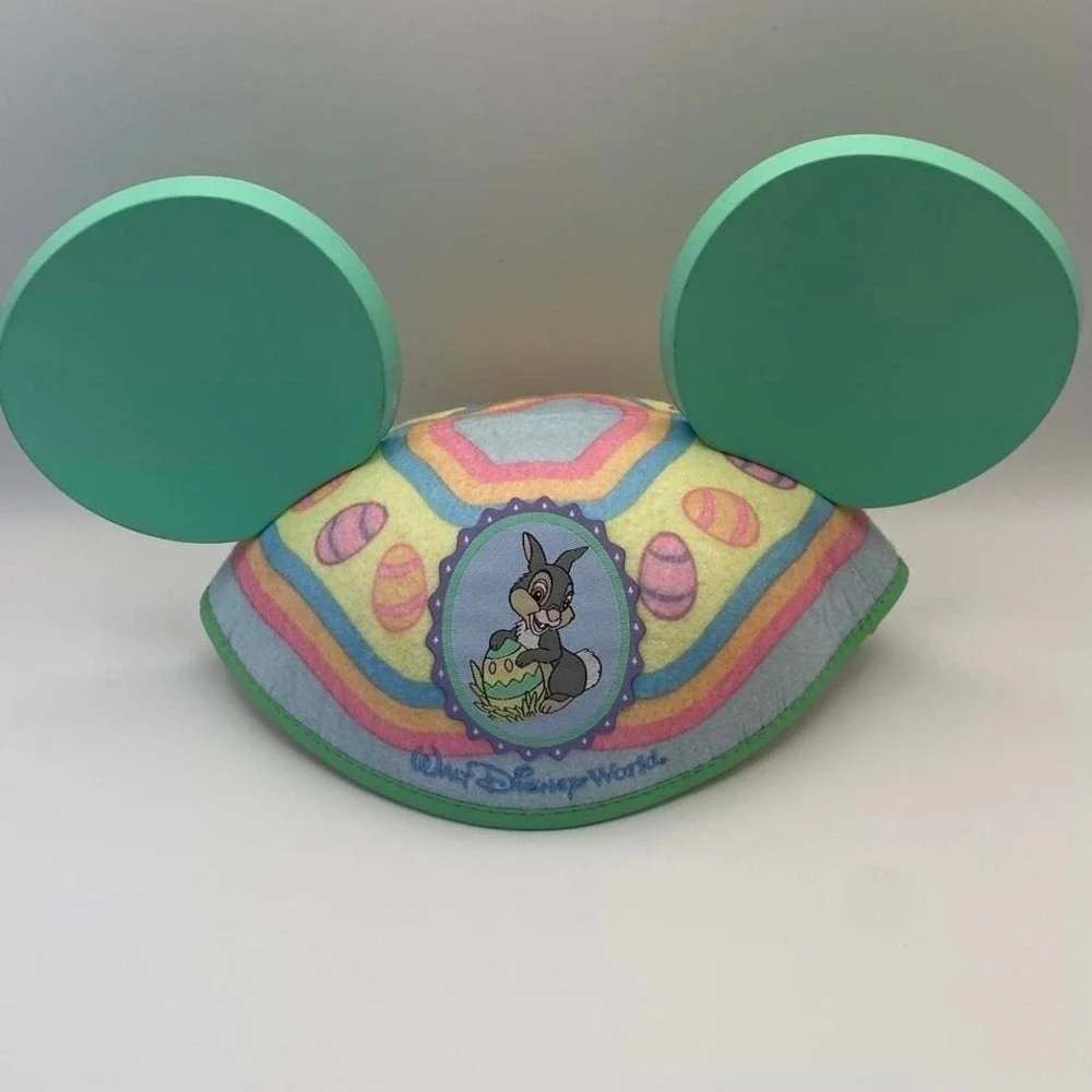 Walt Disney World‎ Thumper Easter Bunny Mickey Ears Hat Youth Pastel Spring Cap